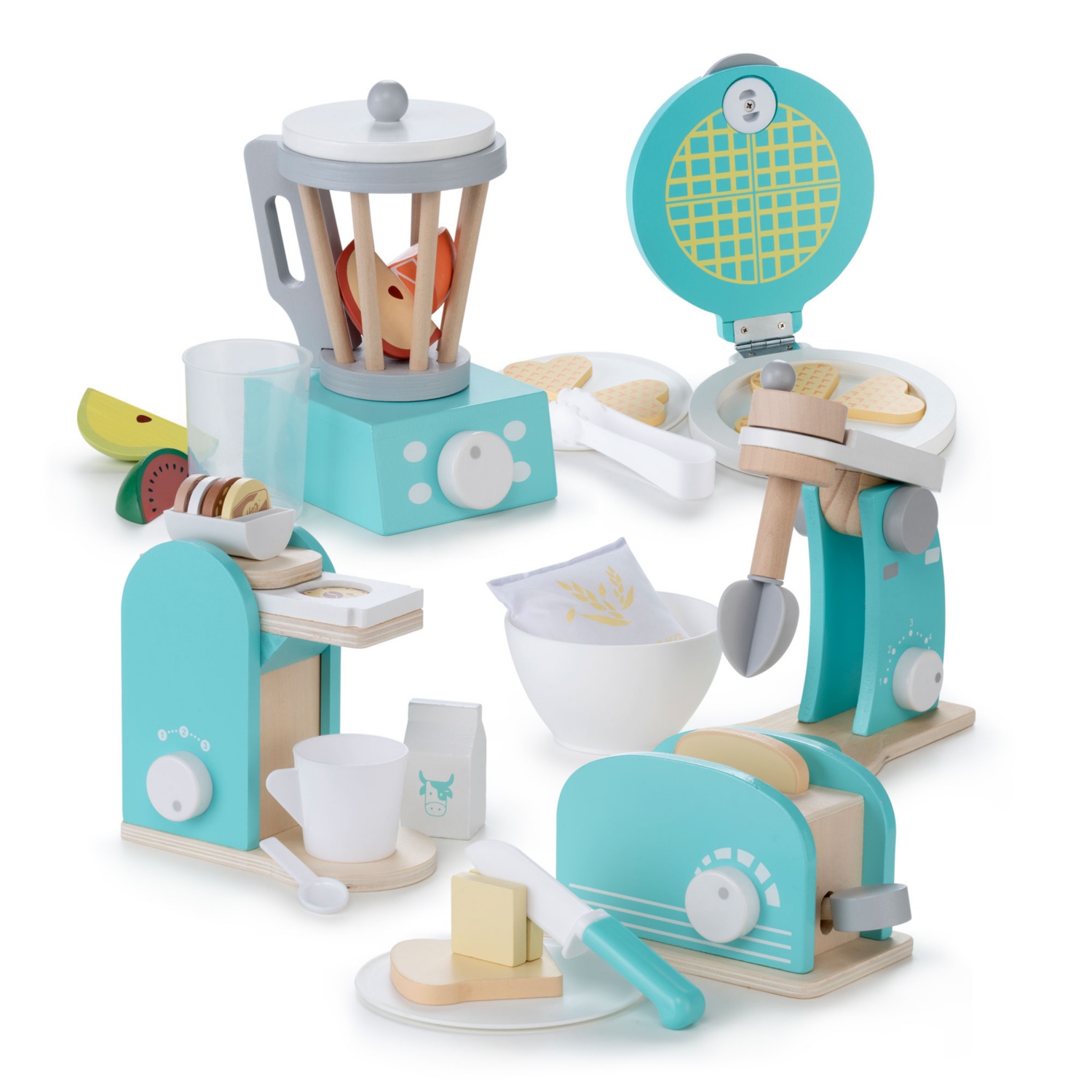 TOYLINO Kinder-Küchenzubehör-Set
