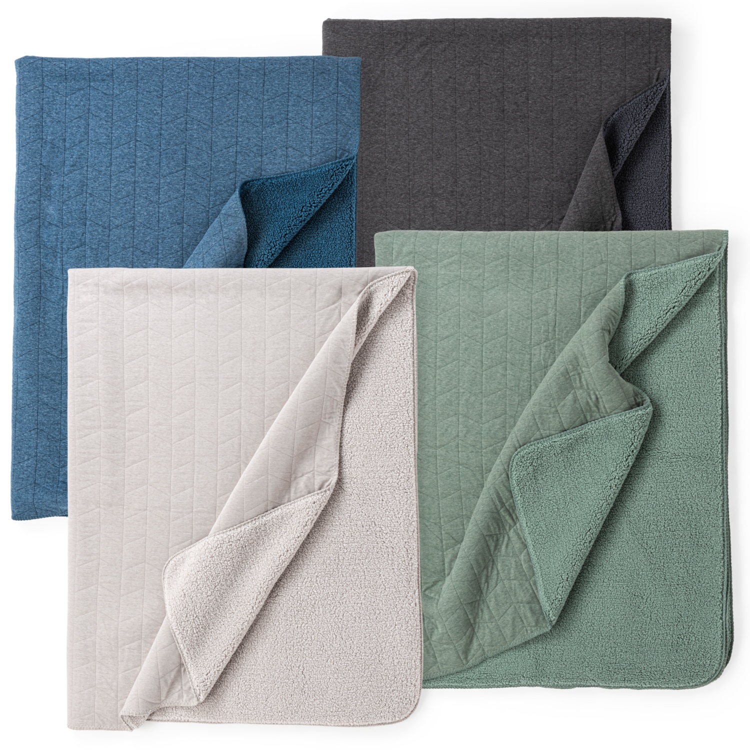MY LIVING STYLE Teddyfleece-Decke