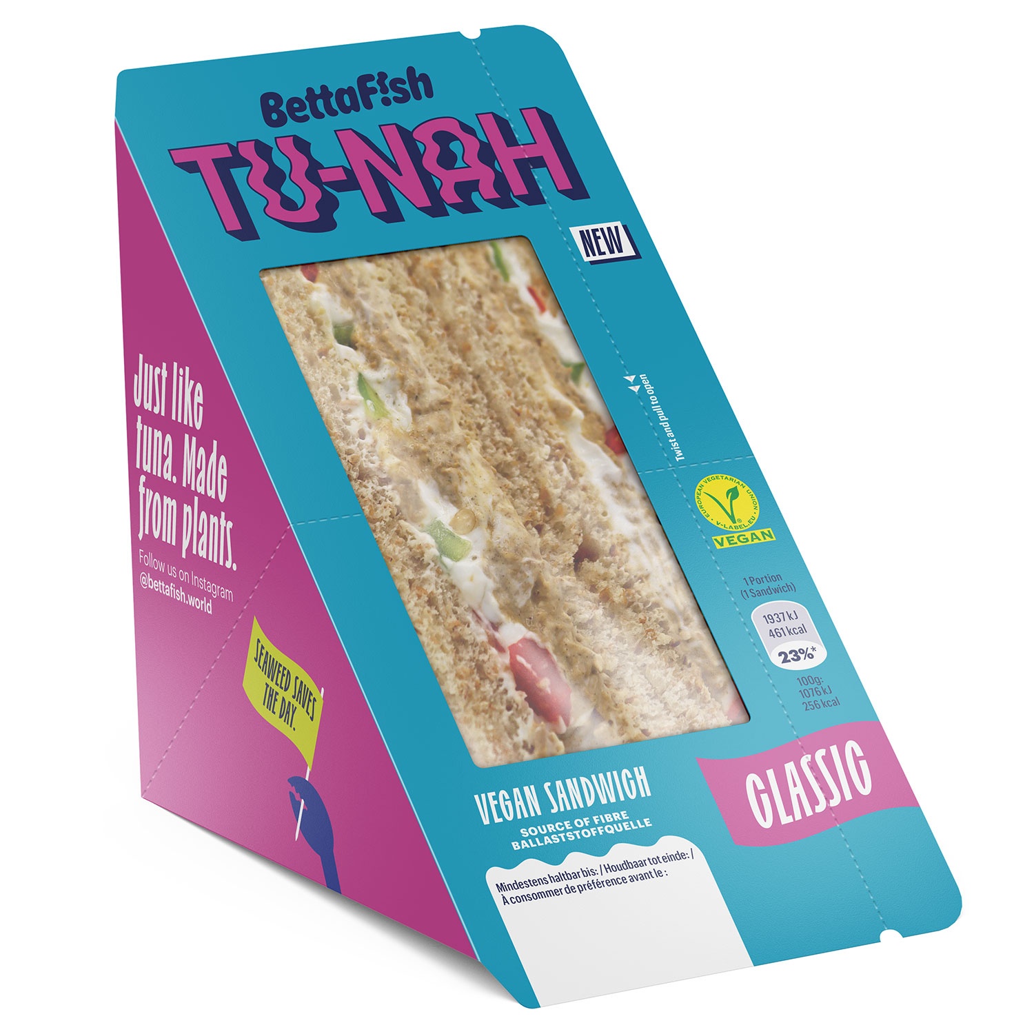 BETTAF!SH Veganes Sandwich Typ Thunfish 180 g