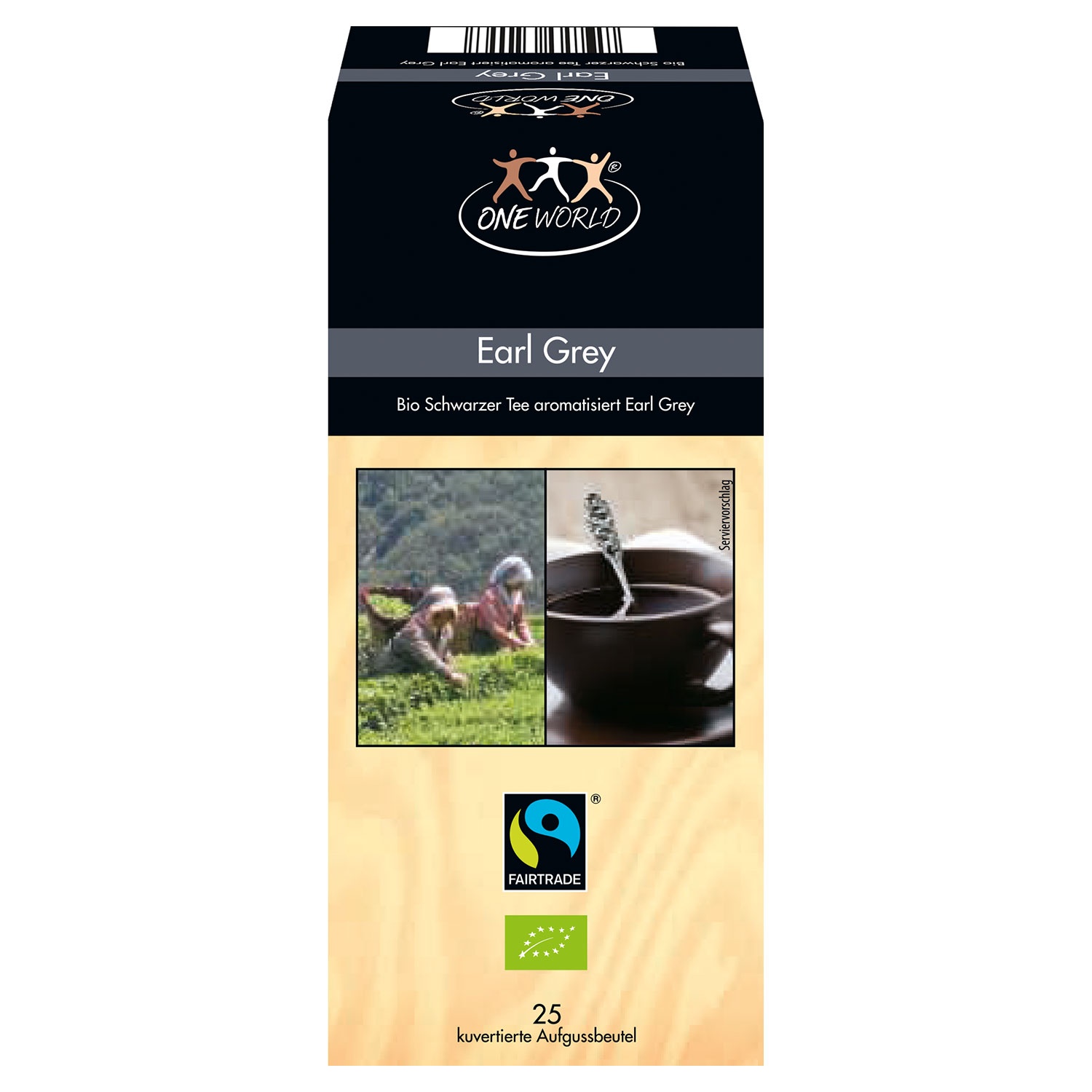 ONE WORLD® Fairtrade® Bio-Tee 50 g