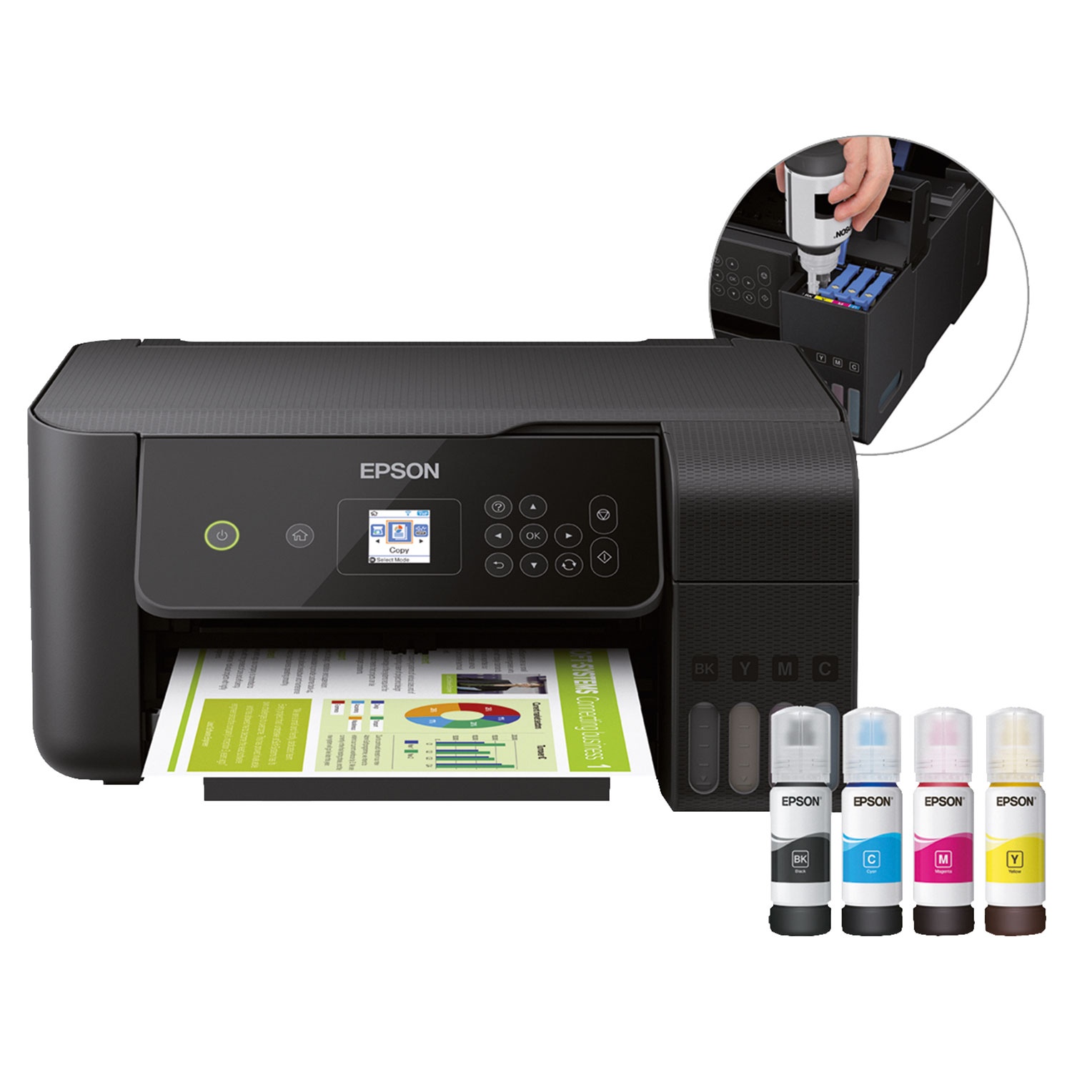 EPSON® EcoTank ET-2721 3-in-1-Tintenstrahldrucker