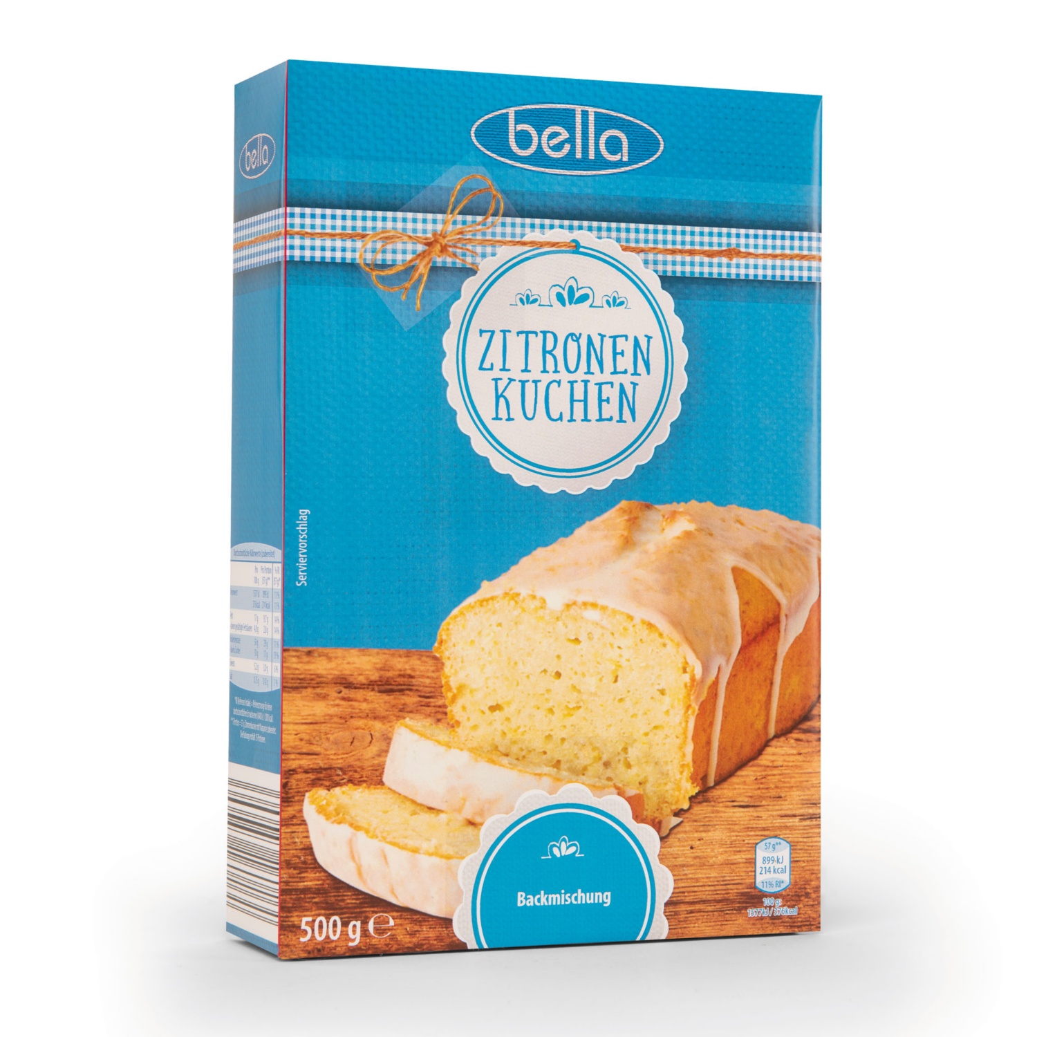 BELLA Kuchenbackmischung, Zitronenkuchen