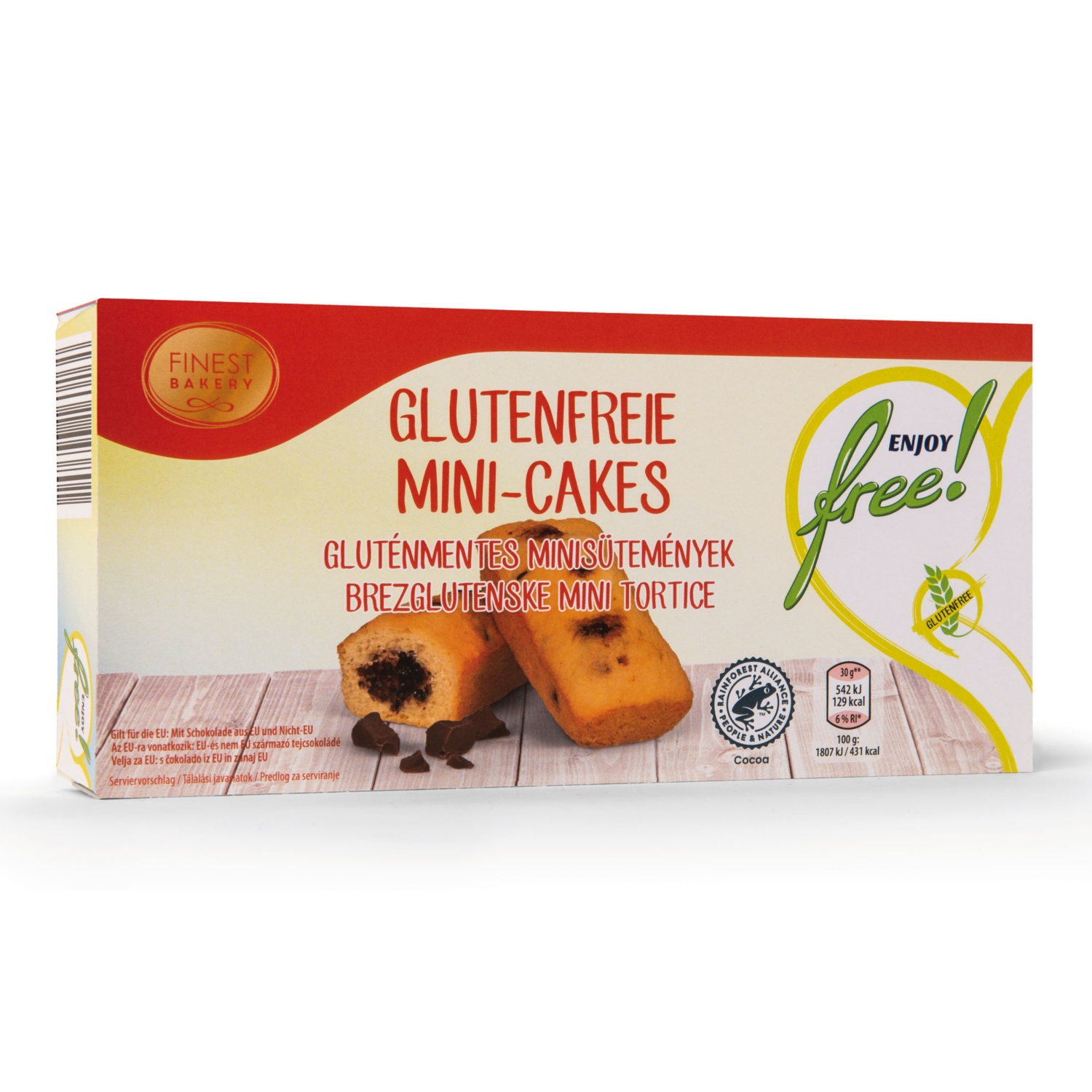 ENJOY FREE! Mini Kuchen glutenfrei, Cakes