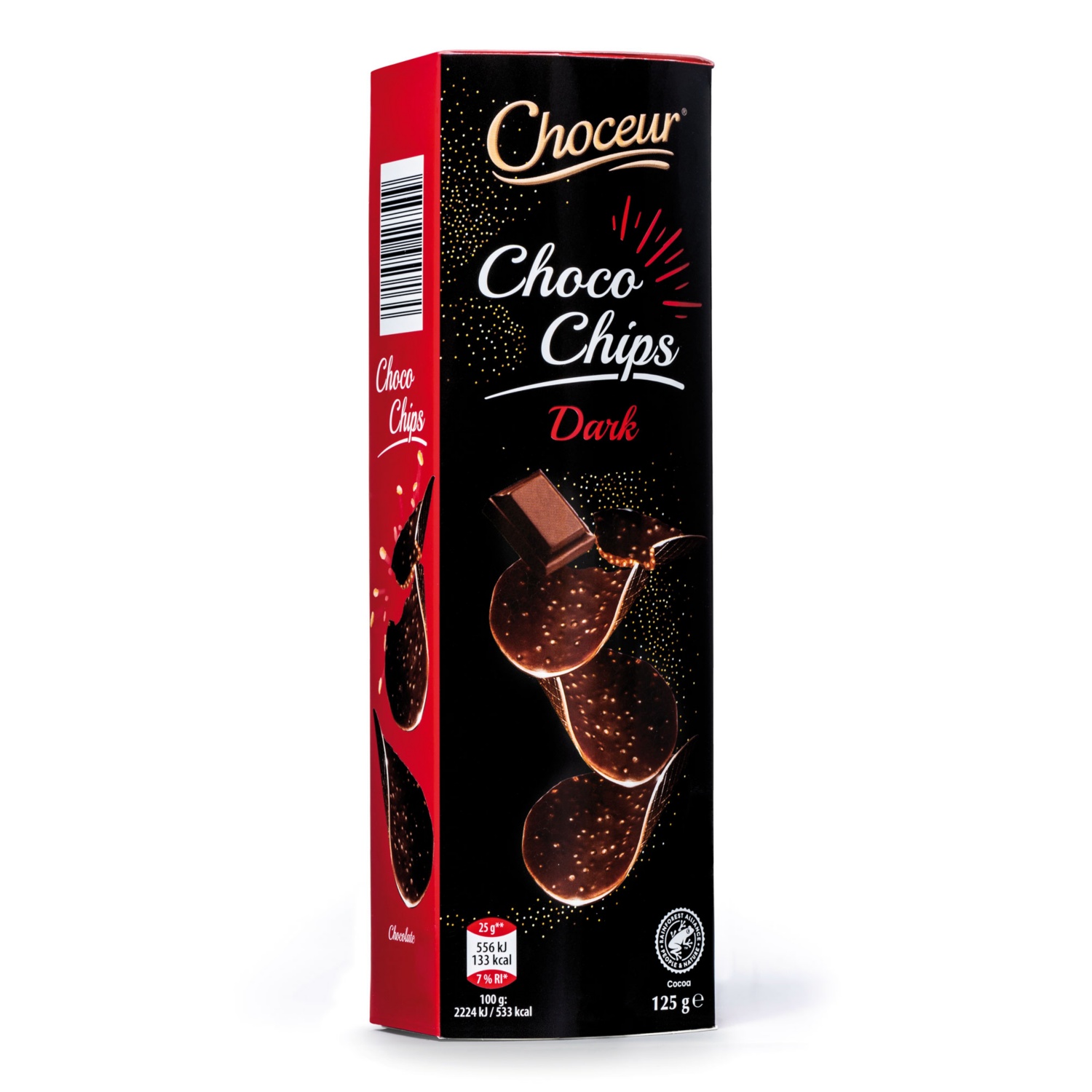 CHOCEUR Schokoc Chips, Zartbitter