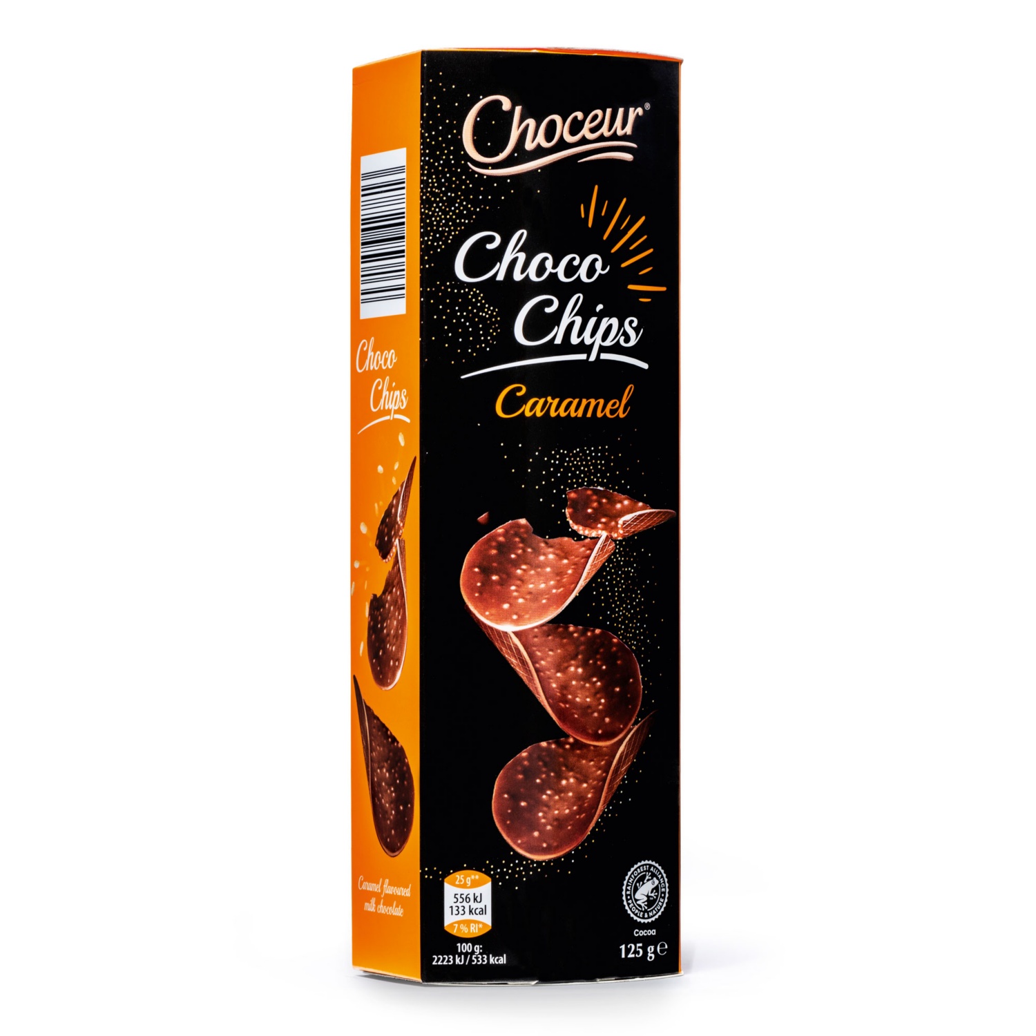 CHOCEUR Schokoc Chips, Karamell