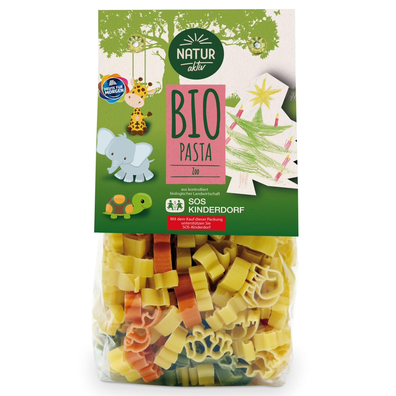 NATUR AKTIV BIO Kinderpasta, Zoo