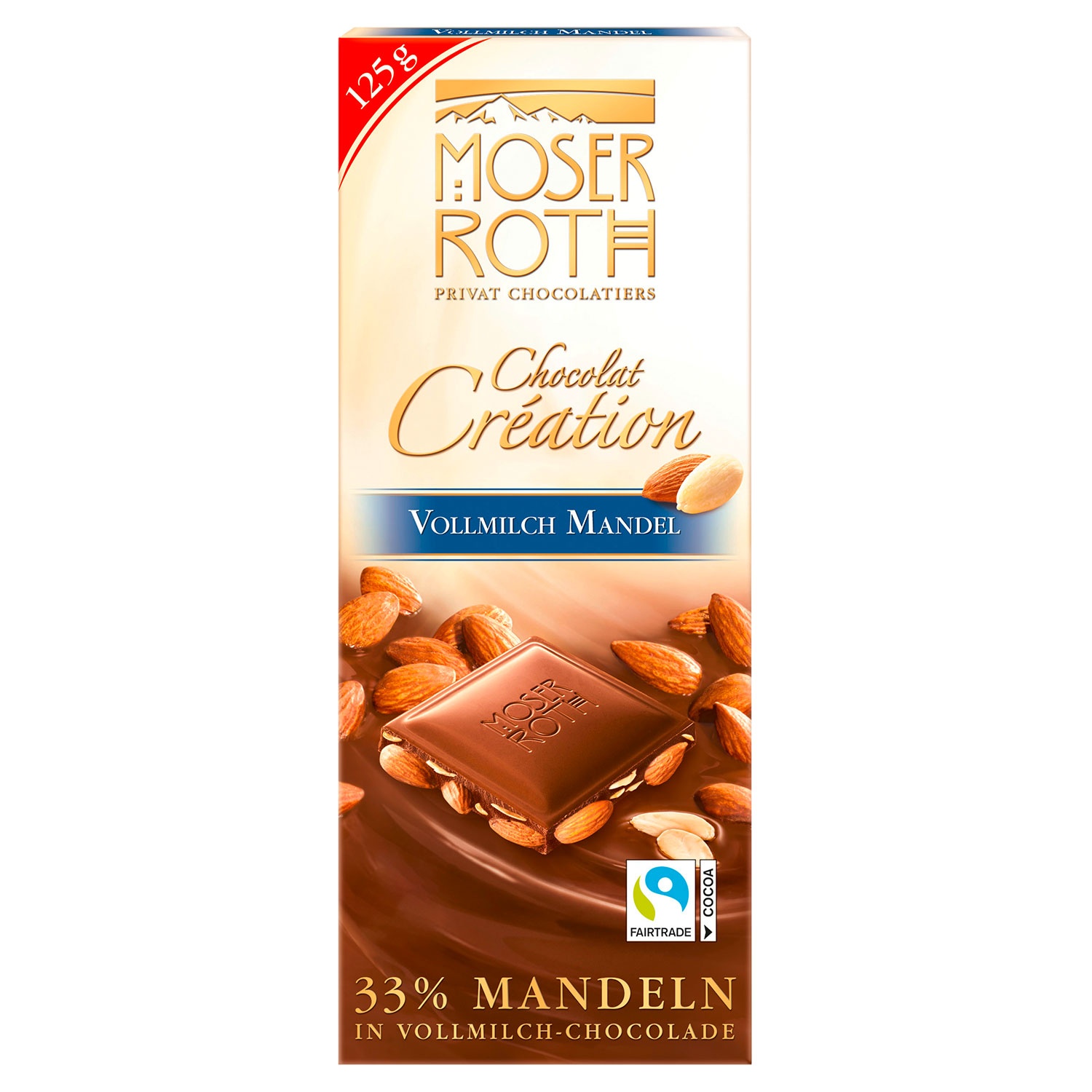 MOSER ROTH Chocolat Création 125 g