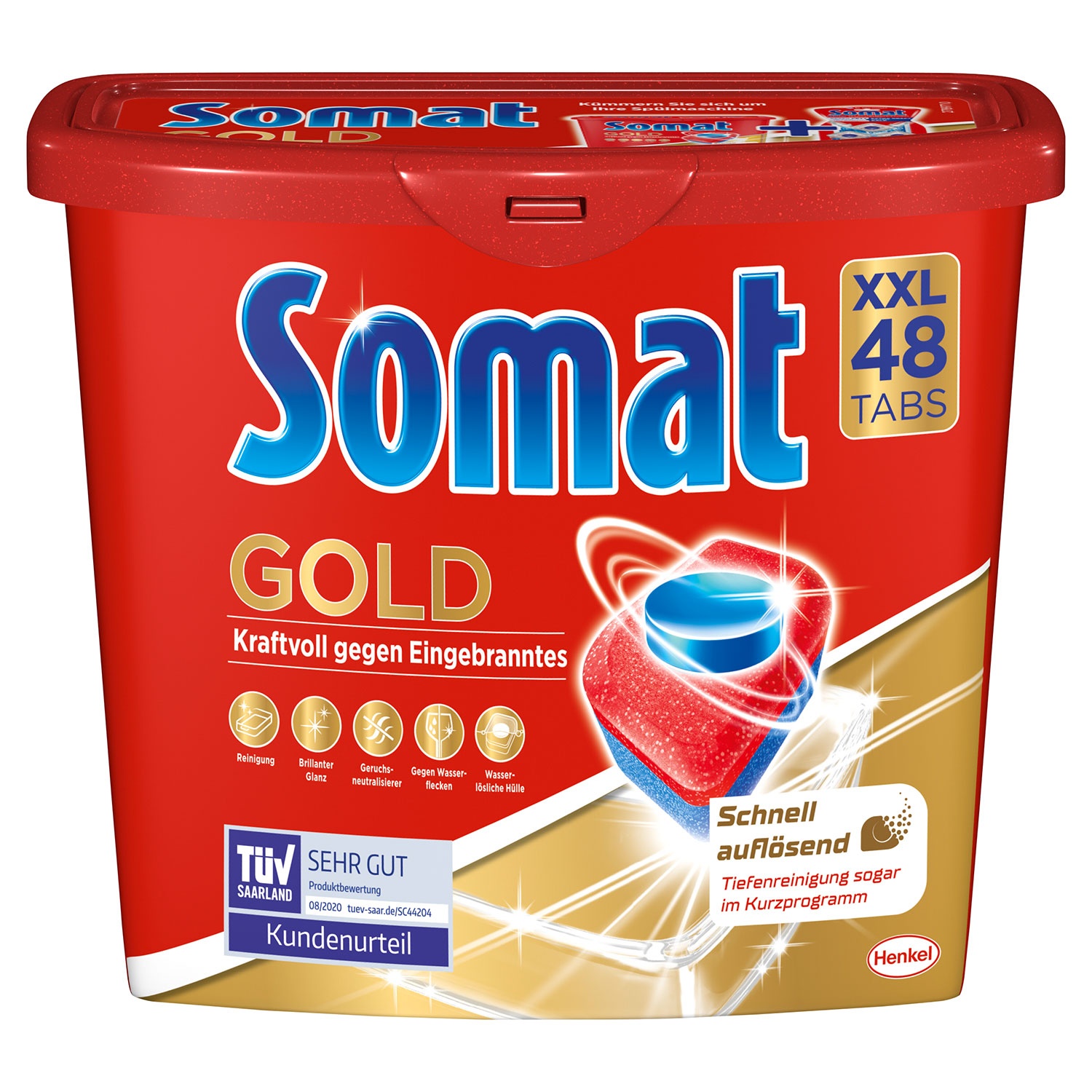 SOMAT Tabs Gold, XXL-Packung 48 Tabs