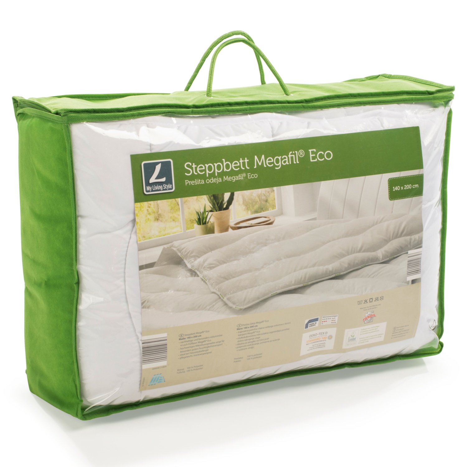 MY LIVING STYLE Steppbett Megafil® ECO