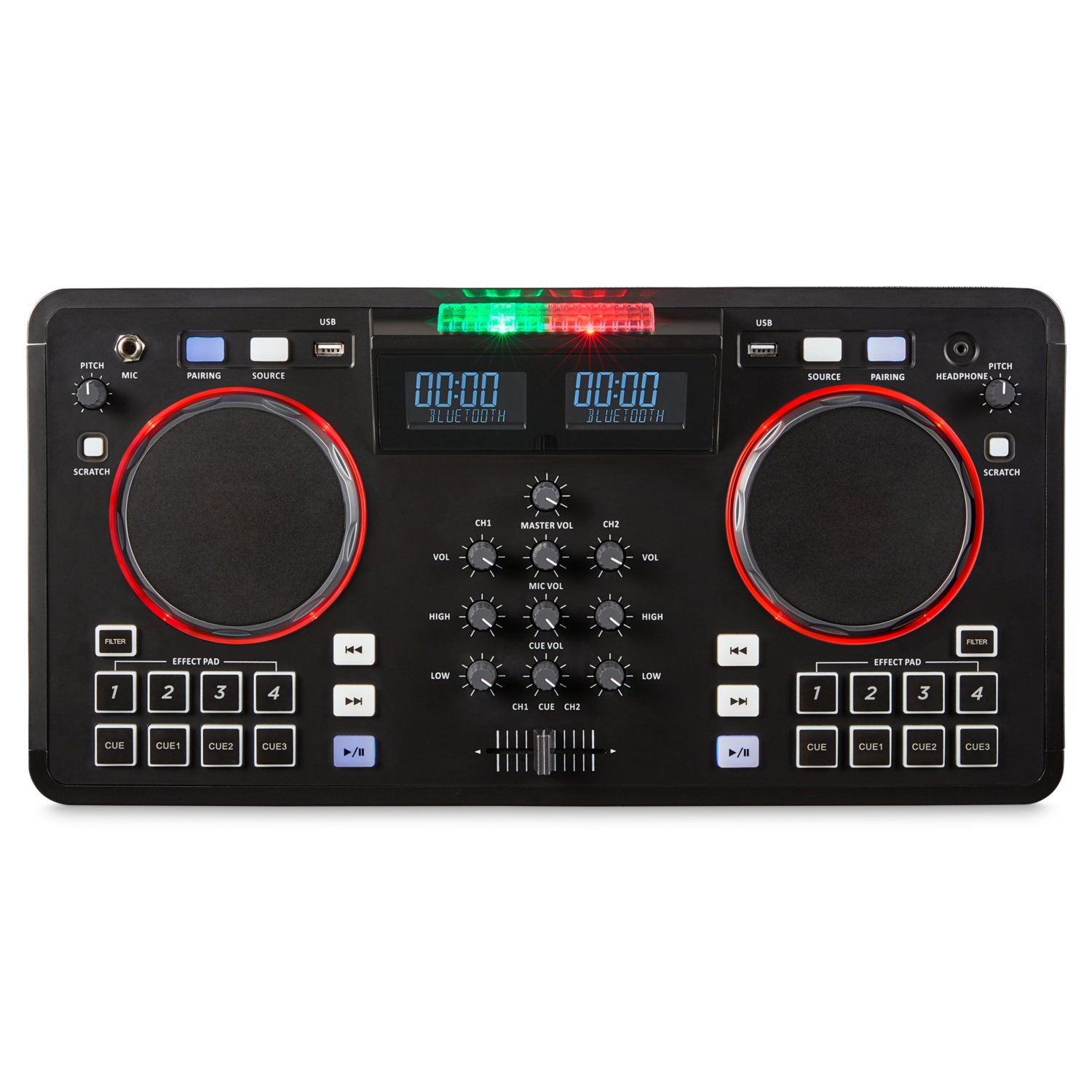 MEDION® LIFE® X61420 Party Lautsprecher mit DJ-Controller