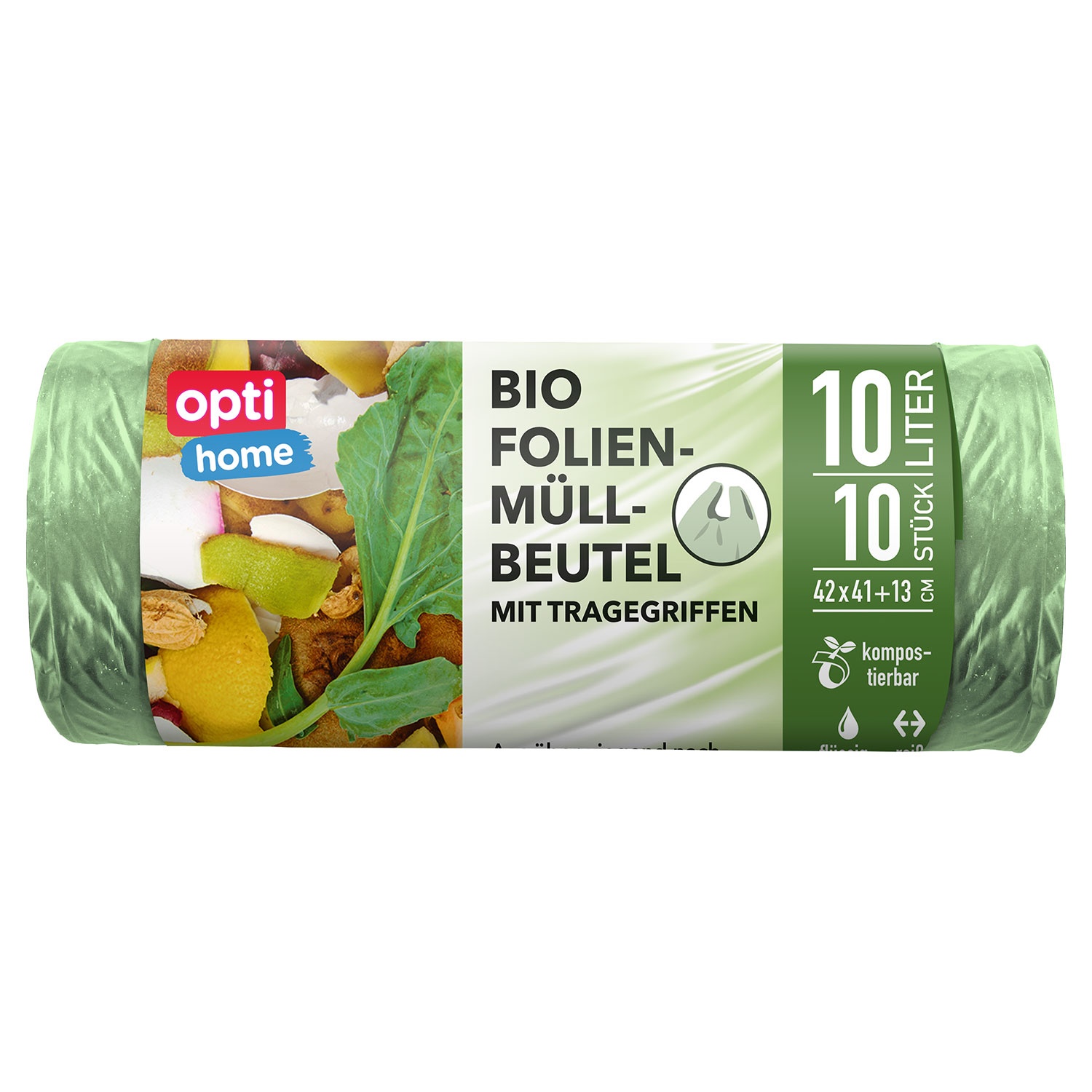 OPTI HOME Bio-Folien-Müllbeutel 10 Stück