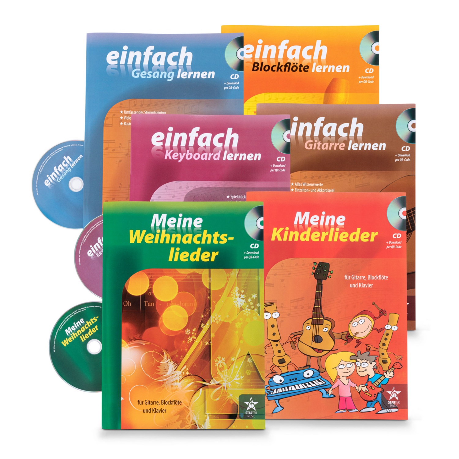 Notenbuch mit CD