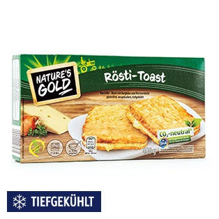 NATURE'S GOLD Röstisortiment, Bergkäse-Zwiebel