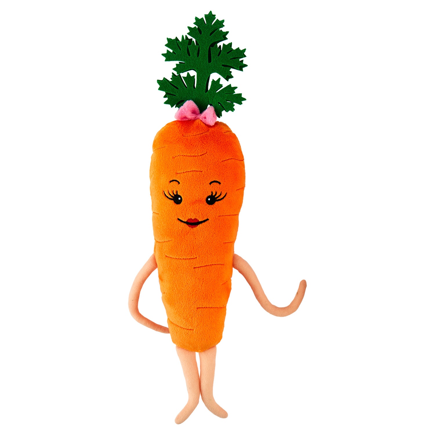 Aldi Kai Karotte 35cm Stofftier Carrot Plüschtier 