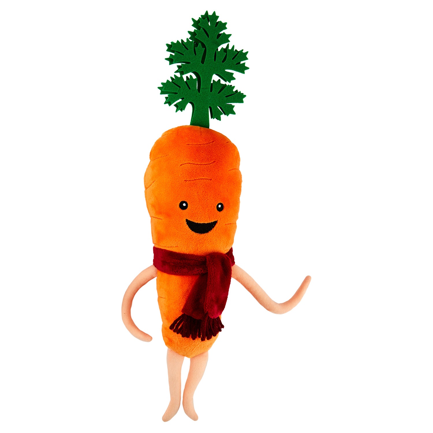 Aldi Kai Karotte 35cm Stofftier Carrot Plüschtier 