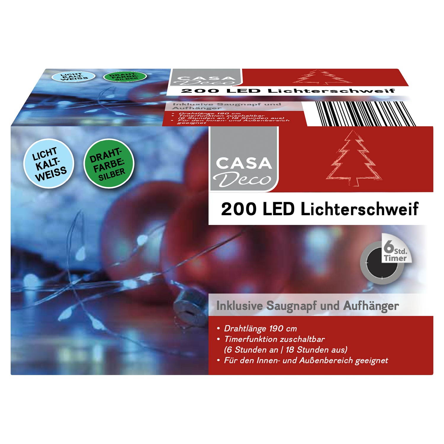 CASA DECO 200-LED-Lichterschweif