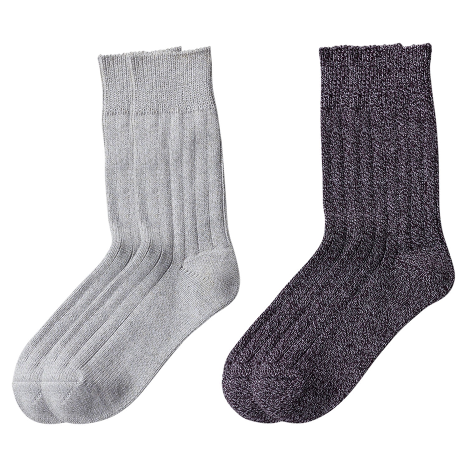 Damen-/Herren-Home Socks, 2er-Set