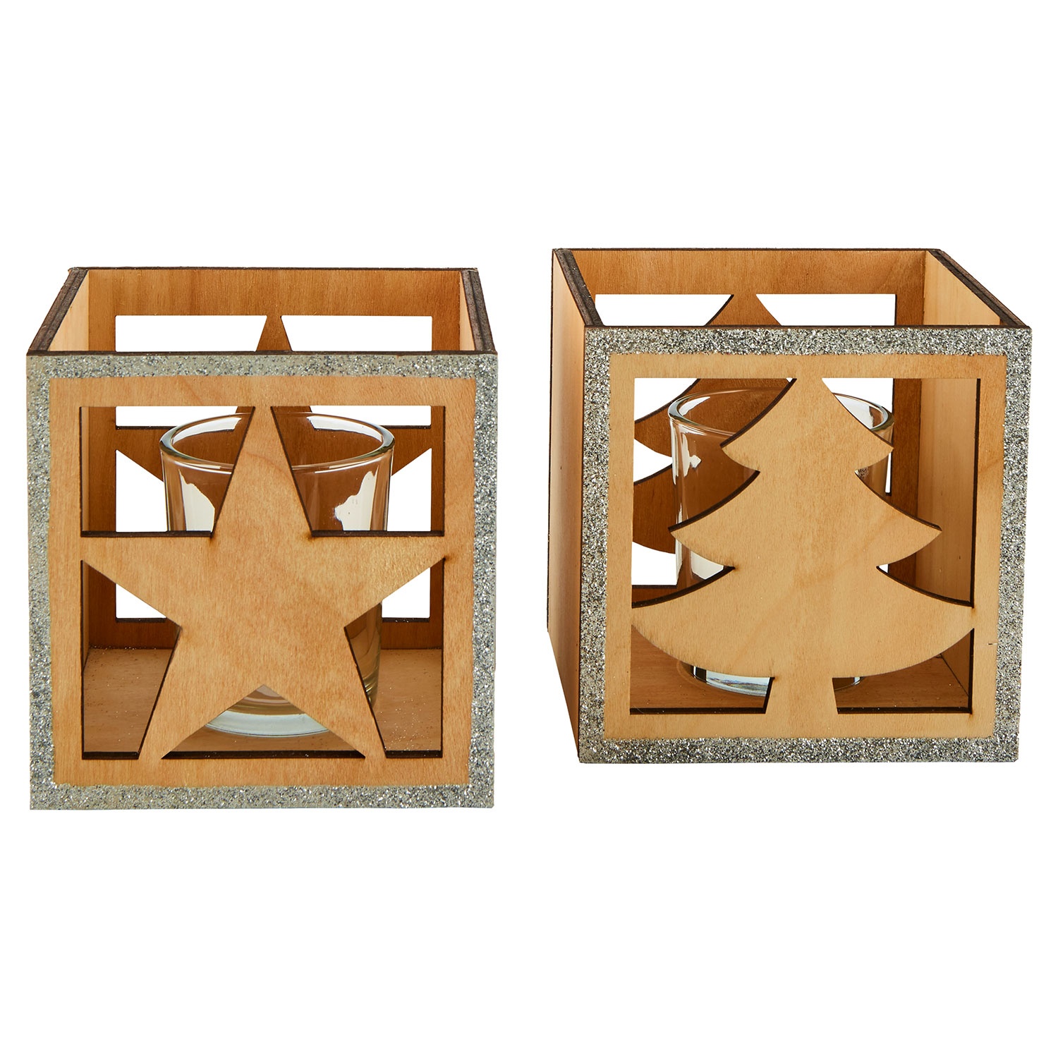 CASA DECO Weihnachtliche Holz-Dekoration