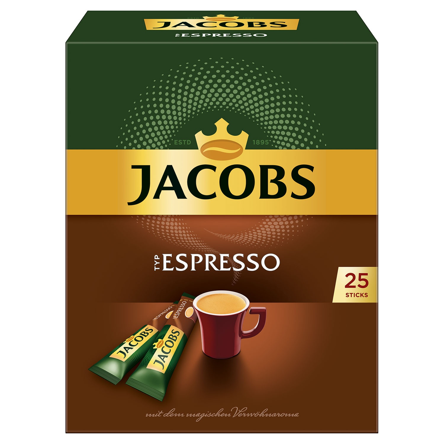 JACOBS® löslicher Kaffee Sticks 45 g