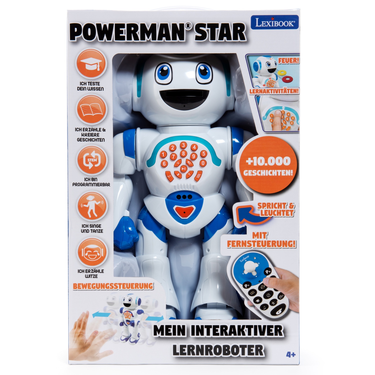 LEXIBOOK Lernroboter Powerman Star