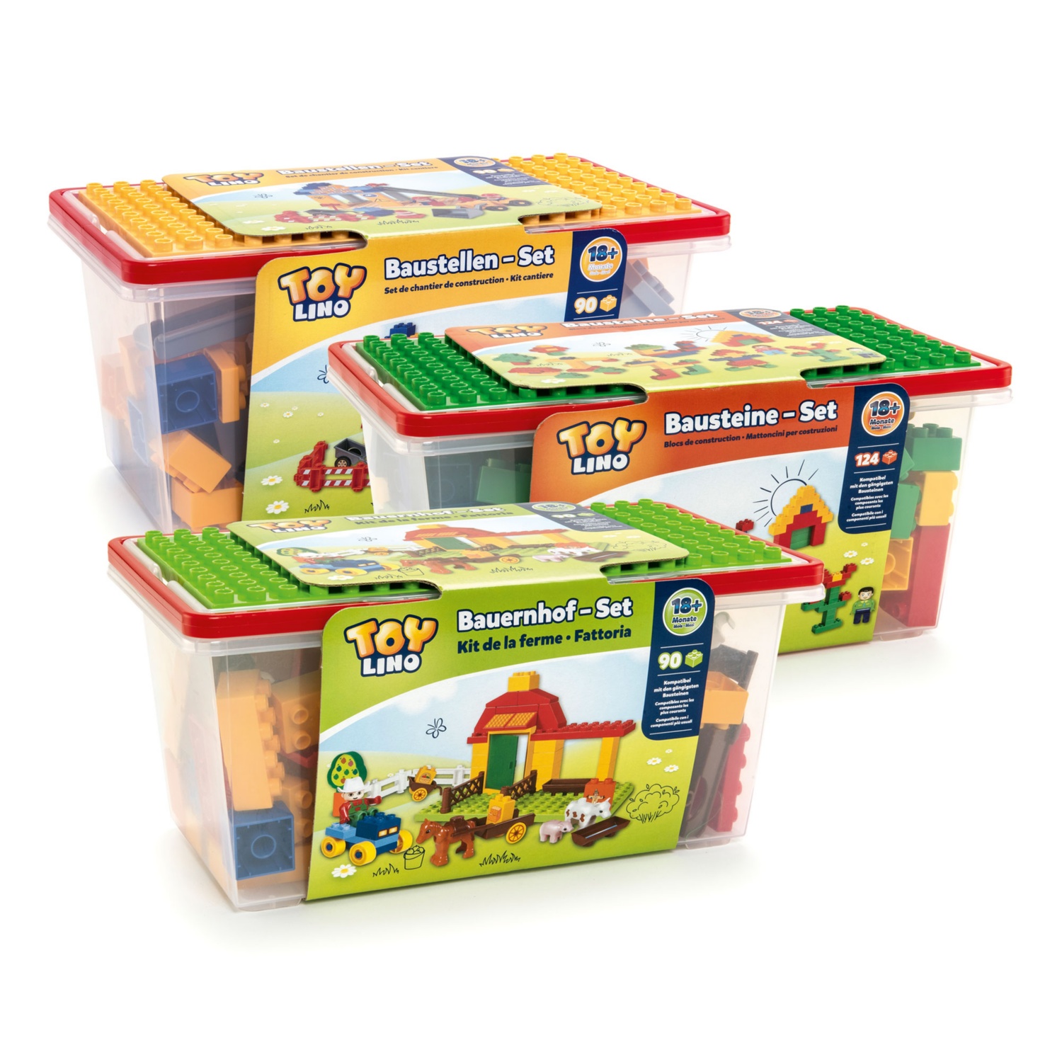 TOYLINO Bausteine in der Box