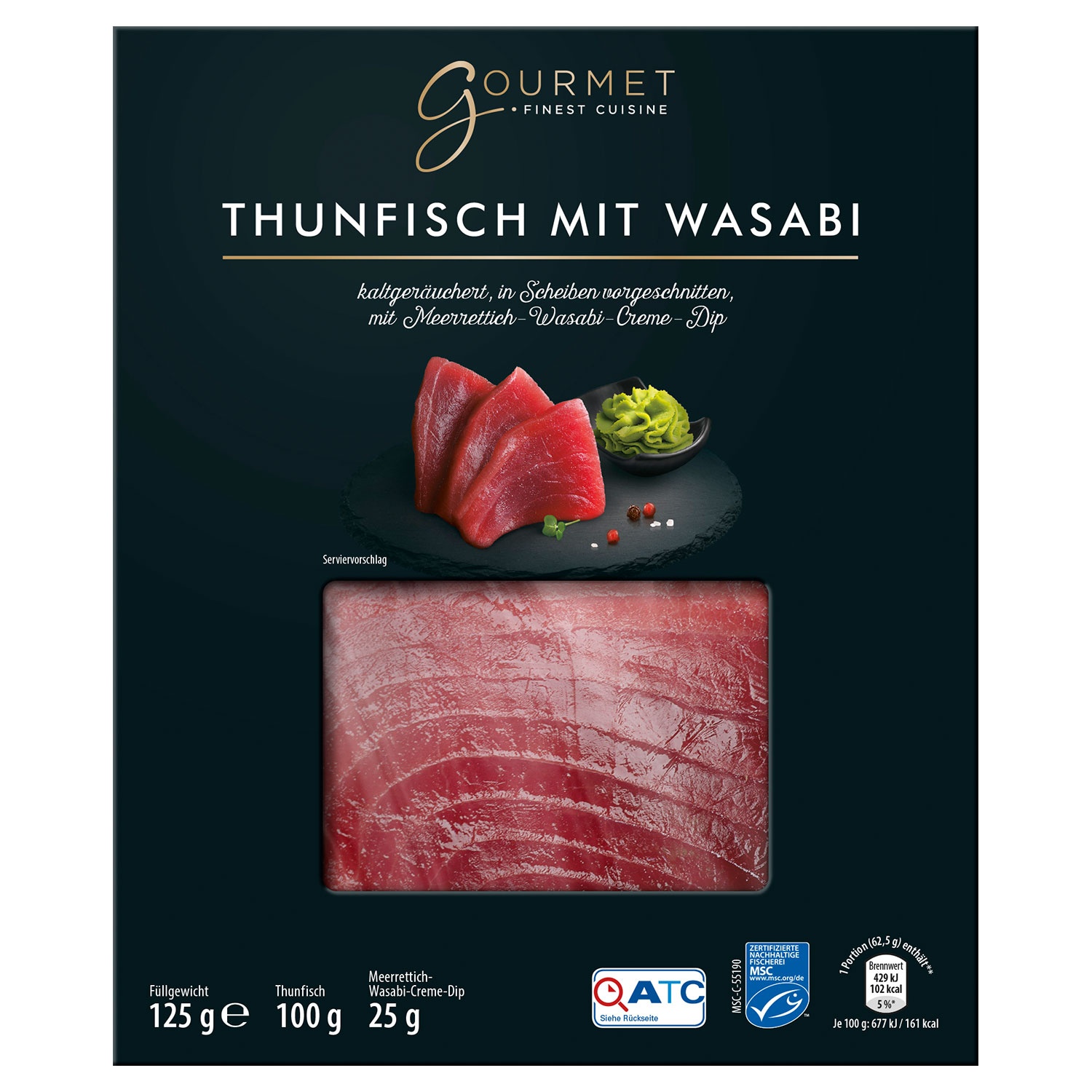 GOURMET FINEST CUISINE Thunfisch mit Wasabi 125 g