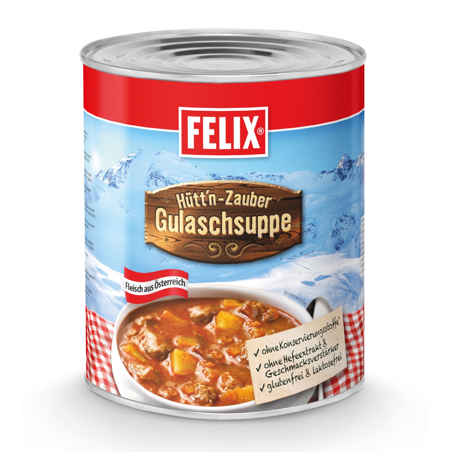 FELIX Fertiggericht, Gulaschsuppe