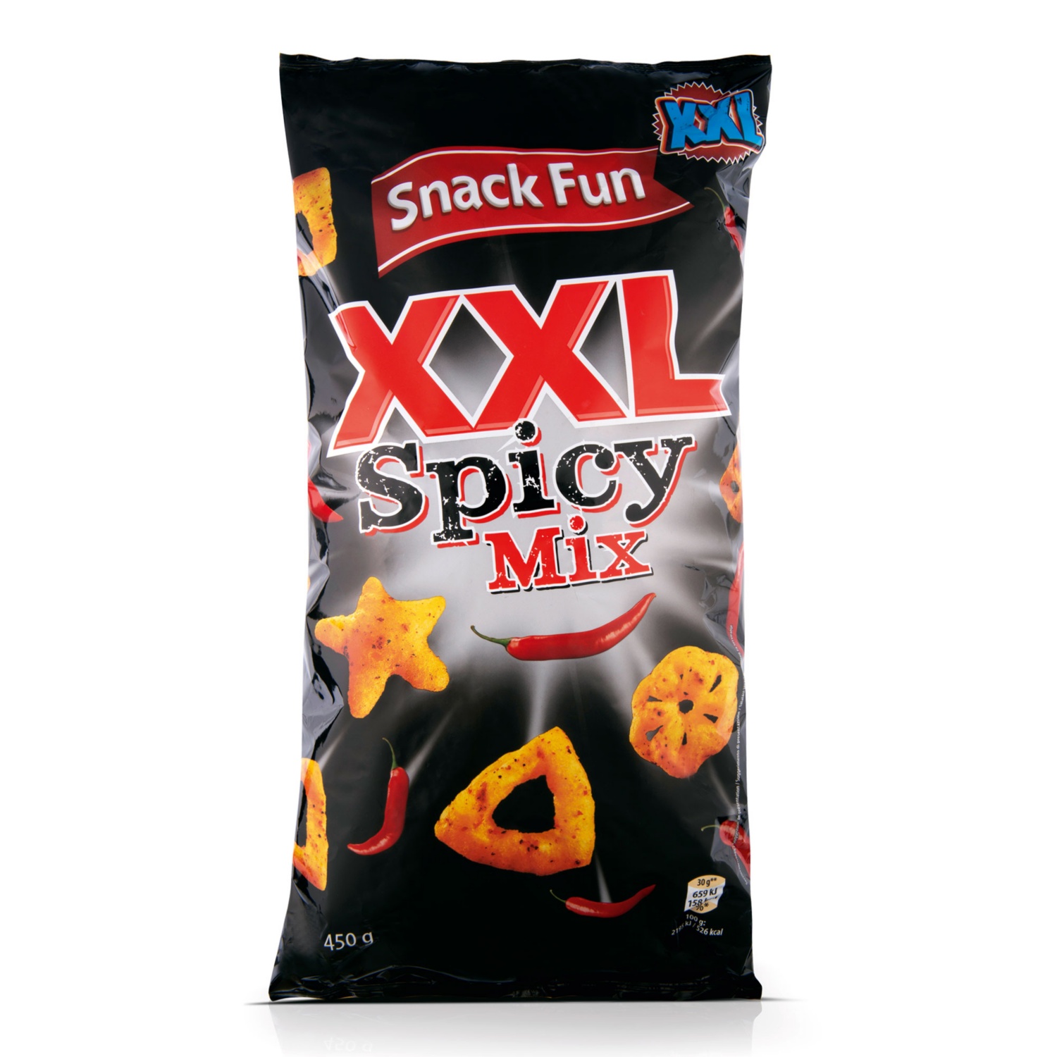 SNACK FUN XXL Snacks, Spicy Mix