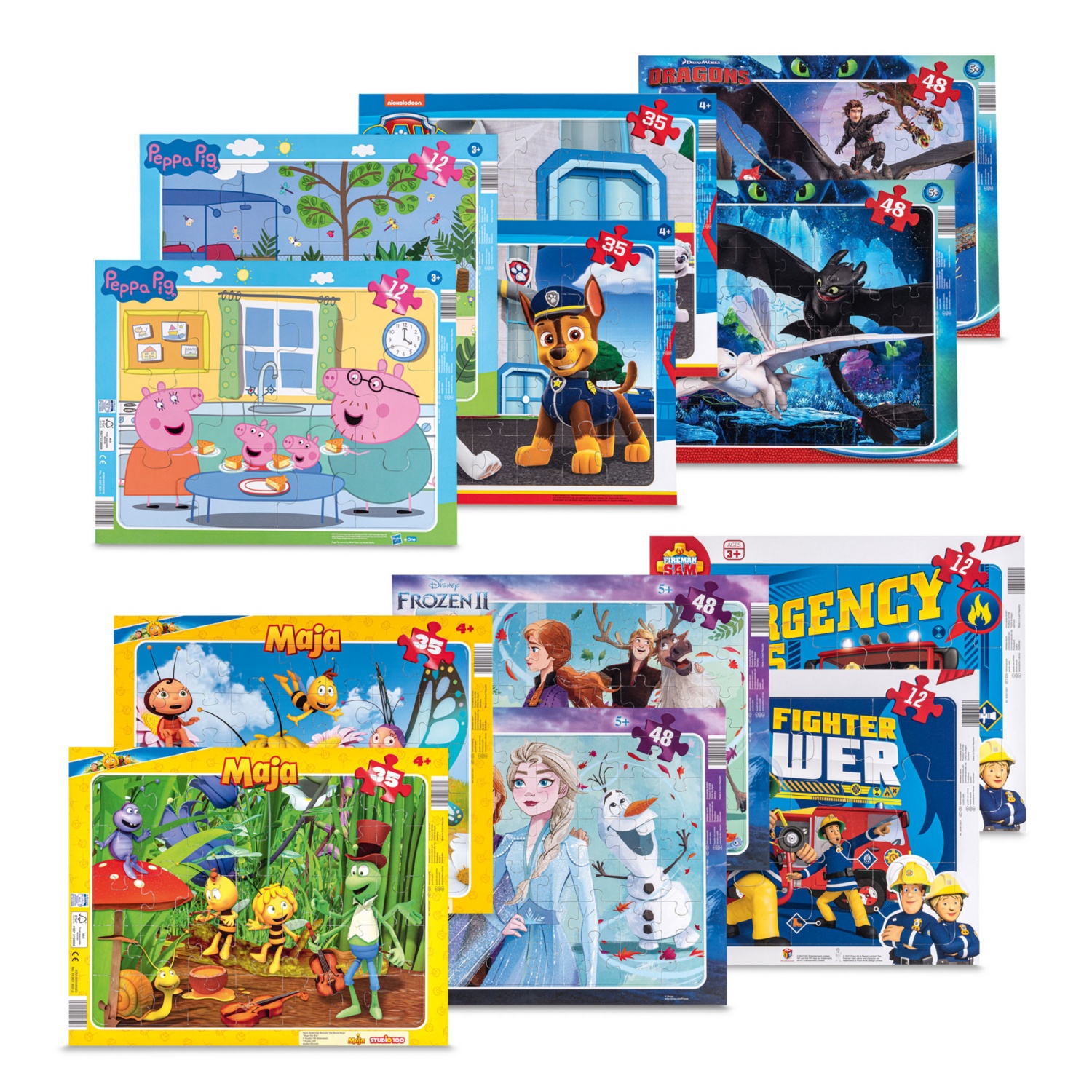 Kinder-Rahmen Puzzle, Doppelpackung