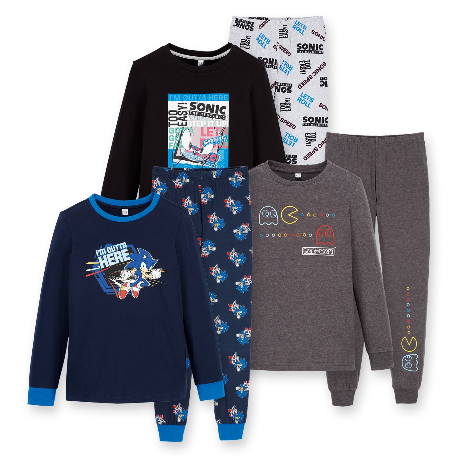 SONIC THE HEDGEHOG Kinder-Pyjama, Gaming