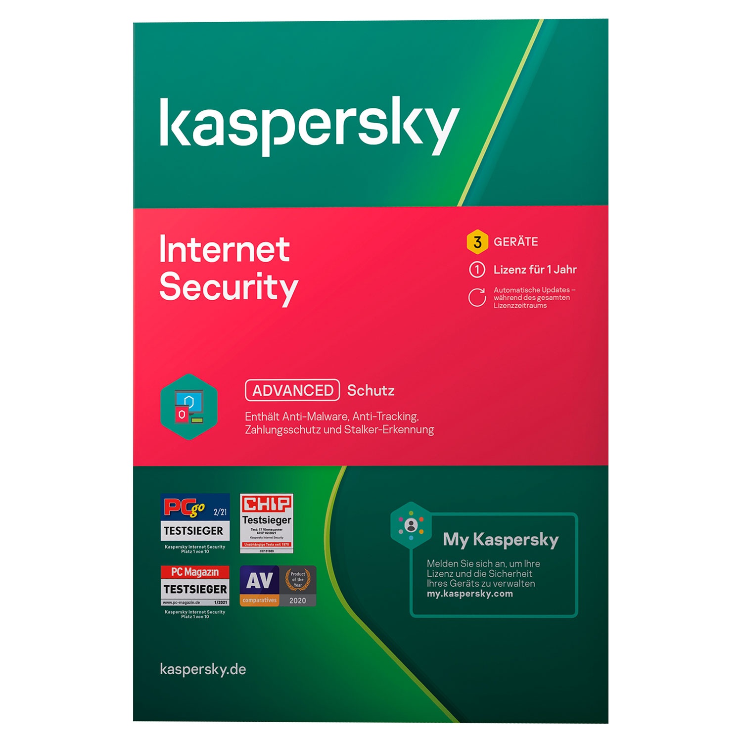 KASPERSKY Software „Internet Security“