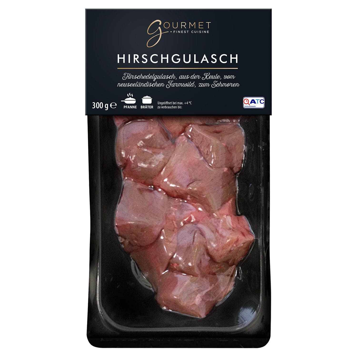 GOURMET FINEST CUISINE Hirschgulasch aus der Keule 300 g