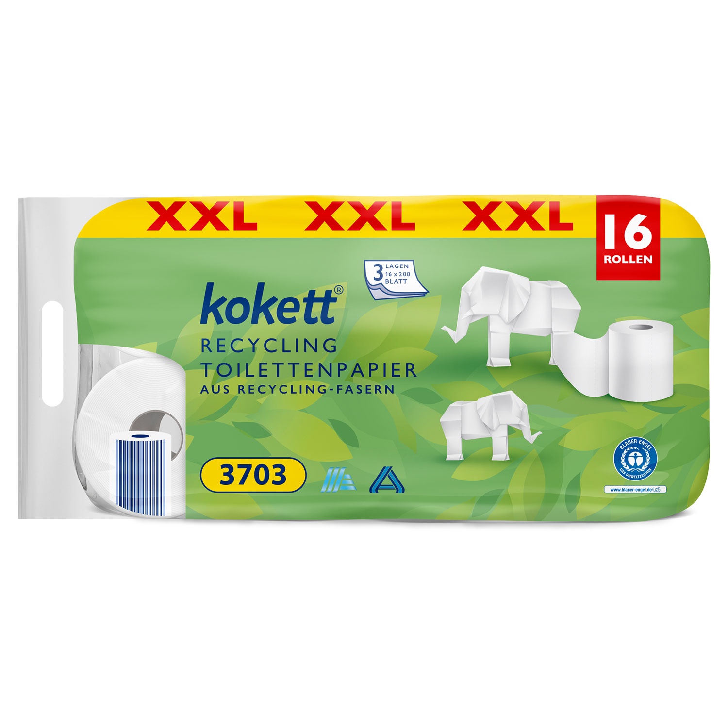 KOKETT® Recycling-Toilettenpapier