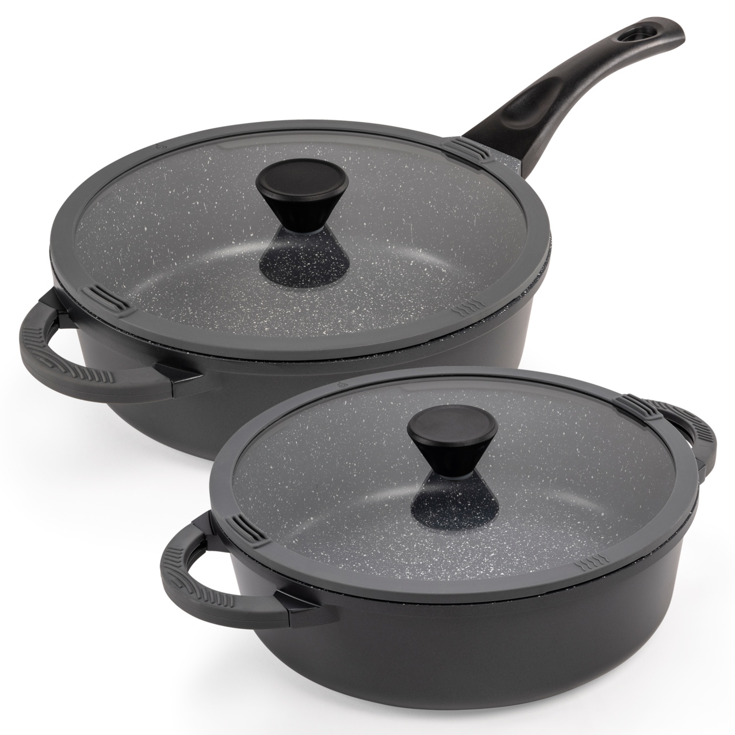 CROFTON Alugusspfanne mit Deckel, Ø 28 cm
