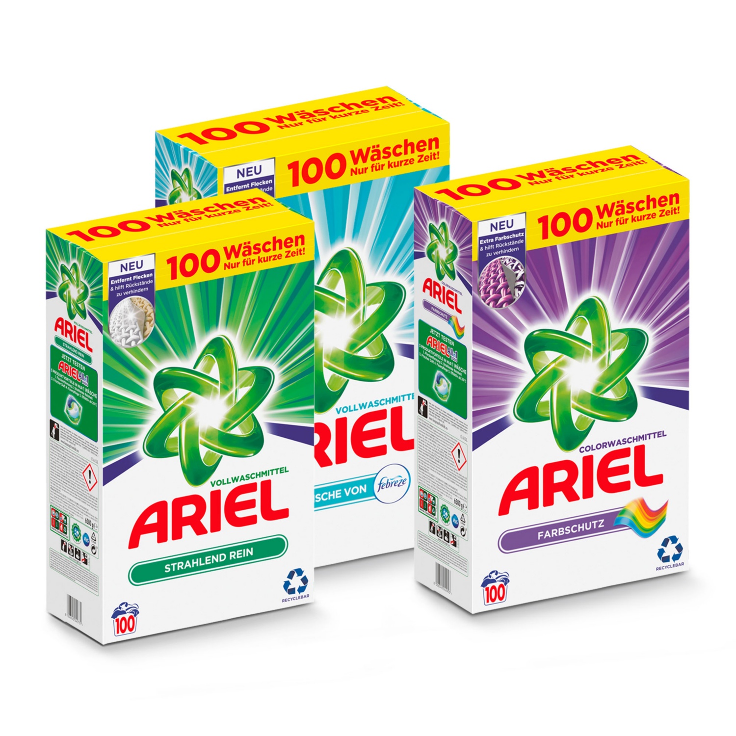 ARIEL Voll-/Colorwaschmittel