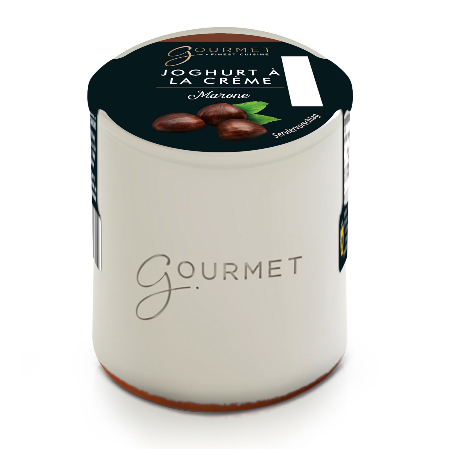 Joghurt a la crème, Marone
