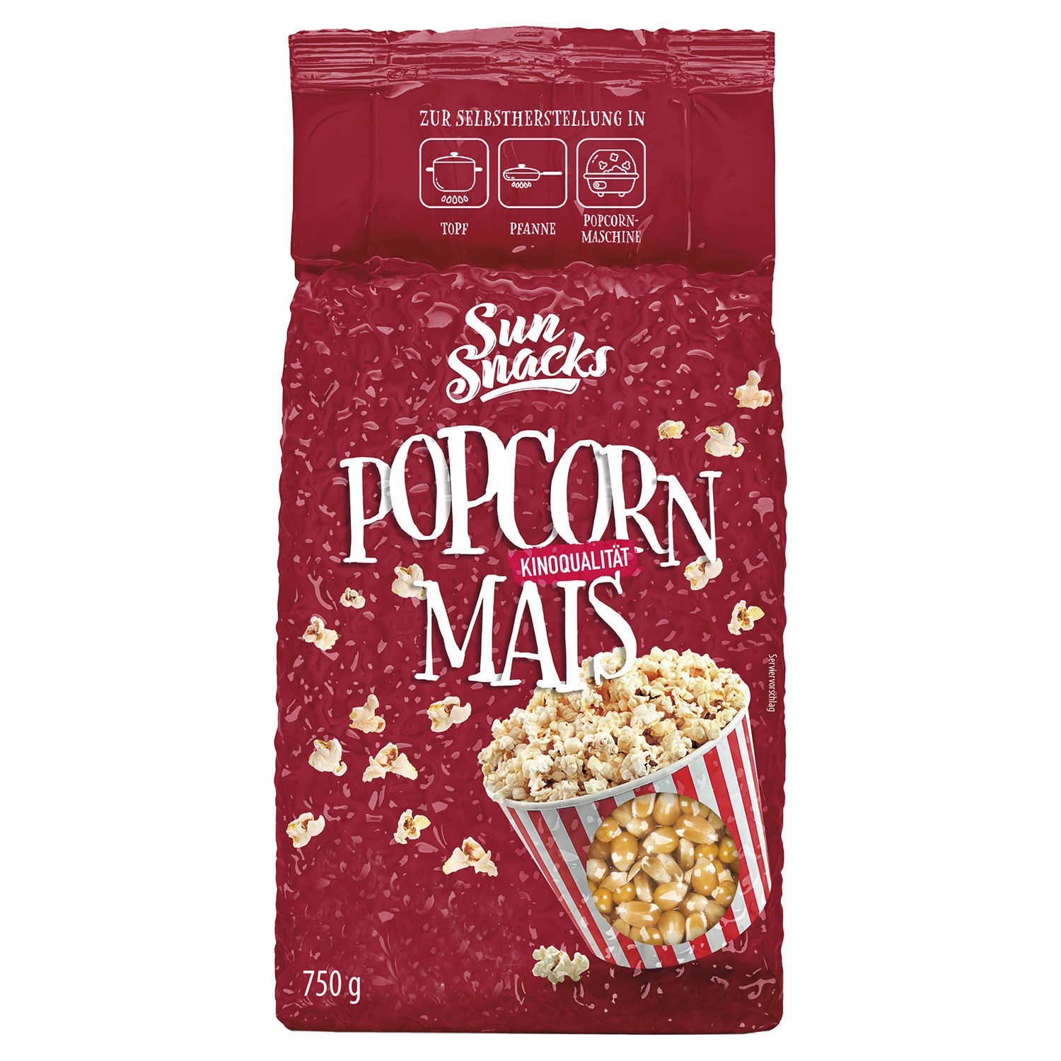 Angebot Aldi Süd SUN SNACKS PopcornMais 750 g Aldi