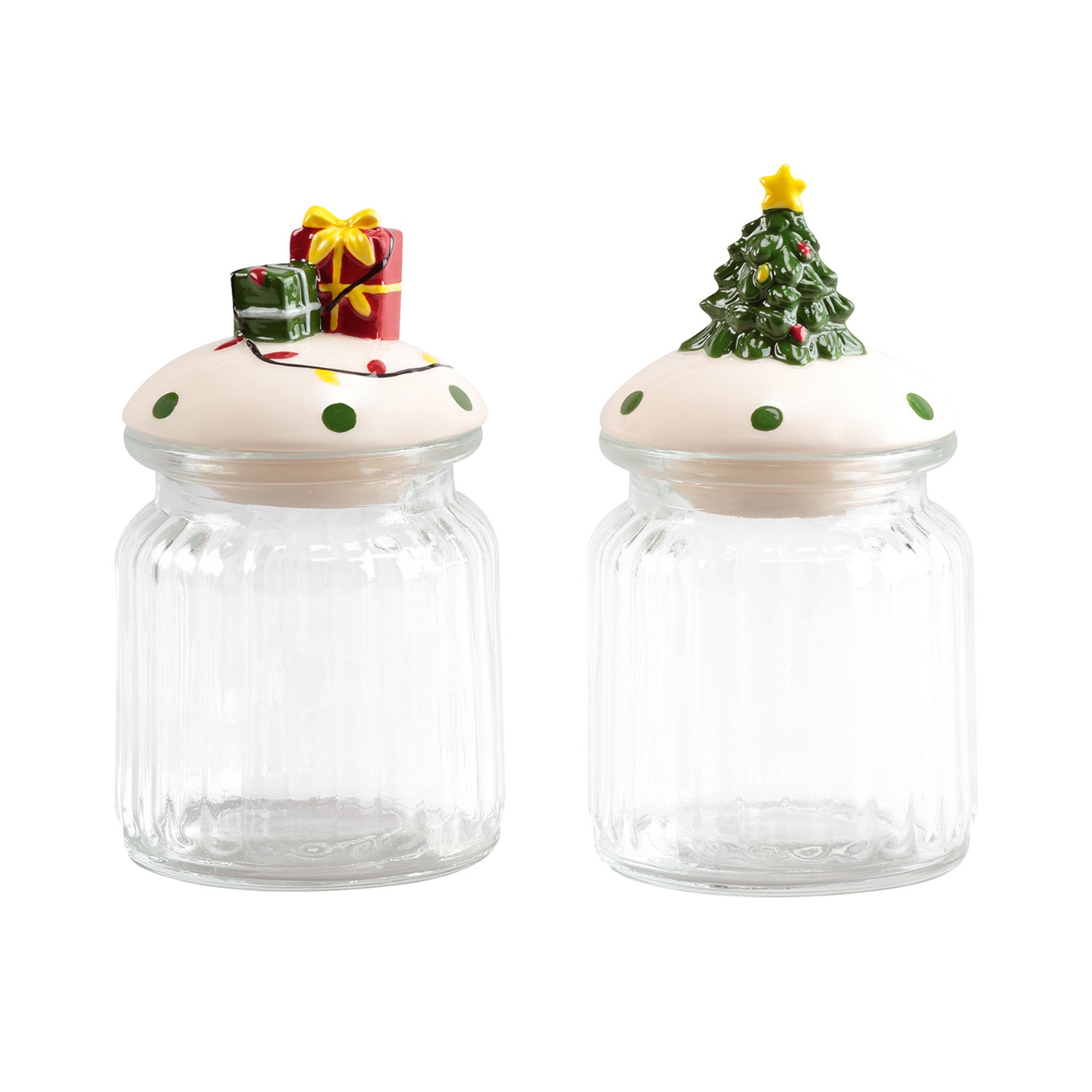 CROFTON® Weihnachtsgebäckdose oder weihnachtliches Vorratsglas