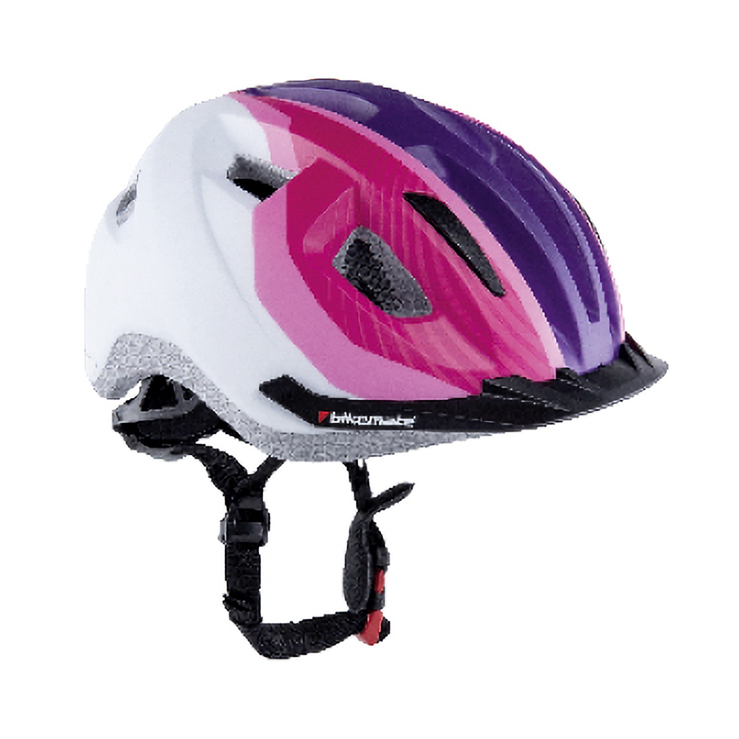 Casque Vélo Enfant Trespass - Rouge Métallique - Taille Adjustable 48-56cm