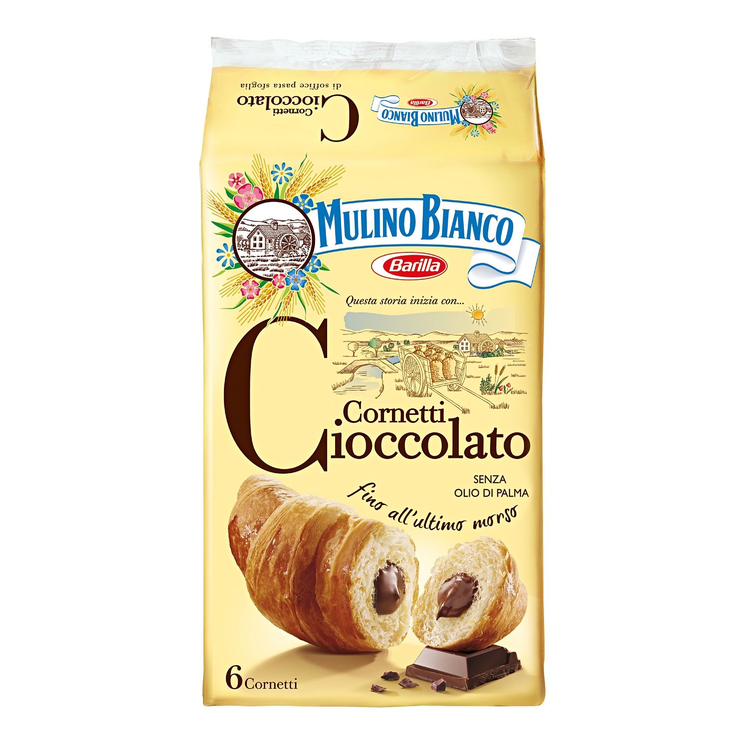 MULINO BIANCO Cornetti al cioccolato