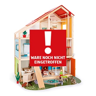 TOYLINO Puppenhaus mit Ausstattung