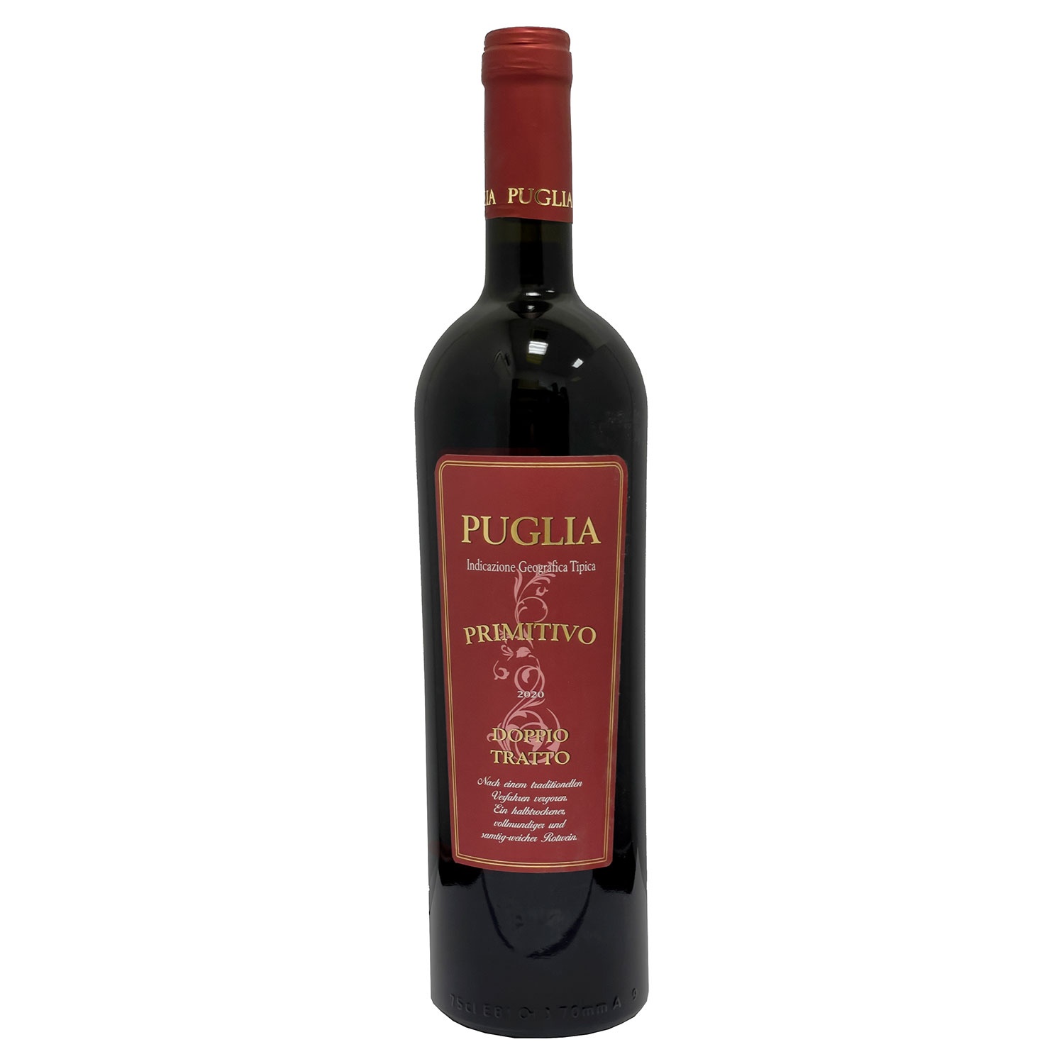 Doppio Tratto Primitivo Puglia 0,75l IGT SÜD | ALDI