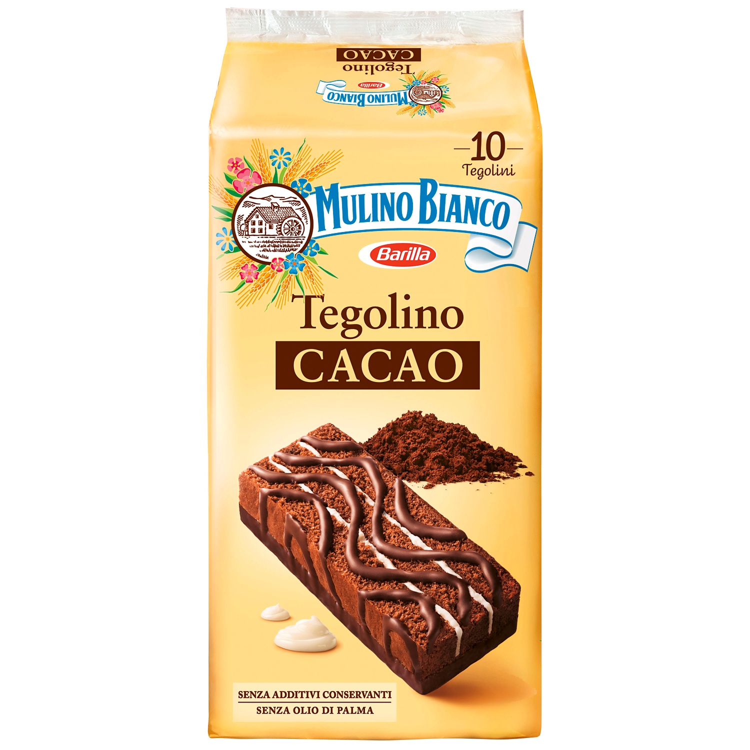 MULINO BIANCO Tegolino Cacao