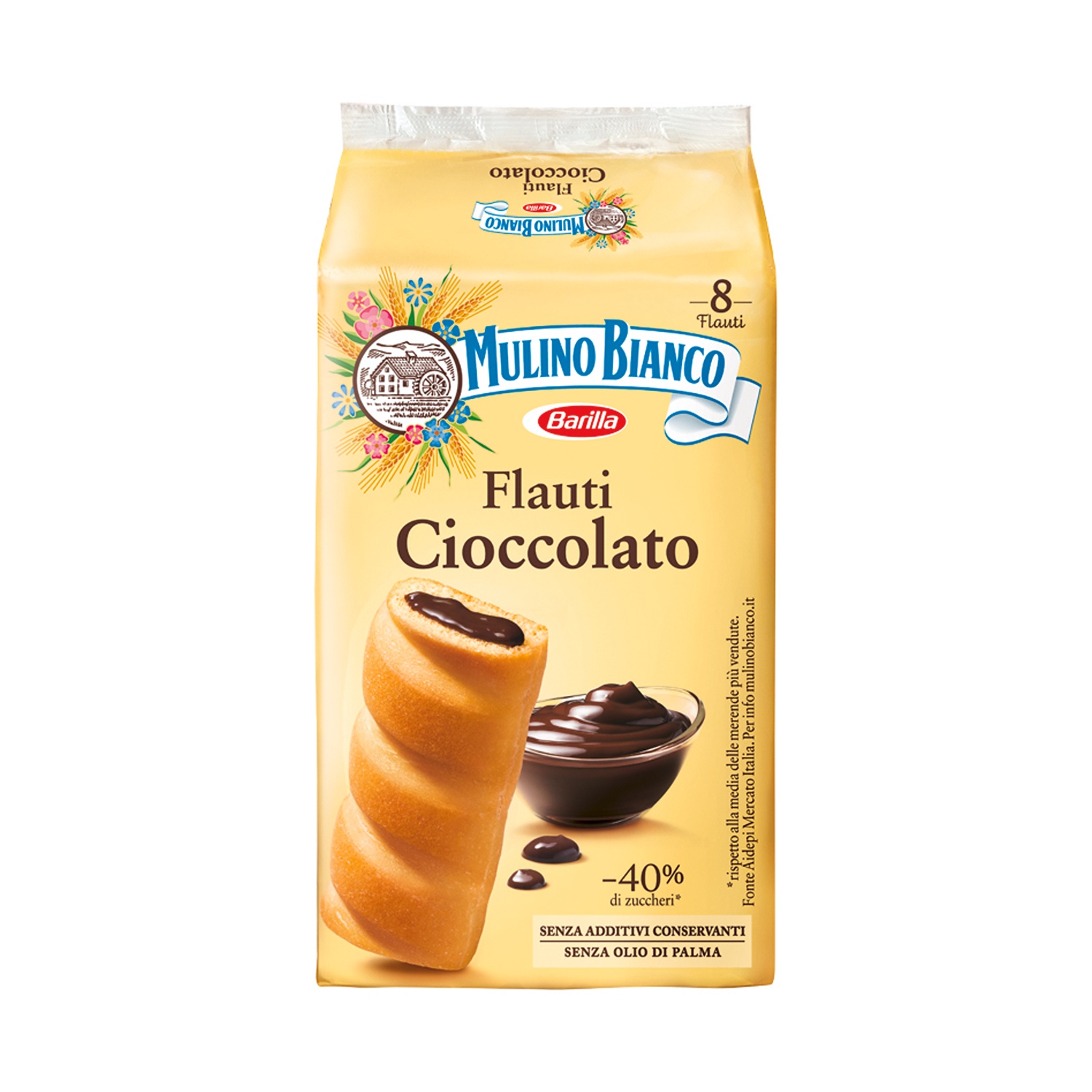 MULINO BIANCO Flauti Schoko