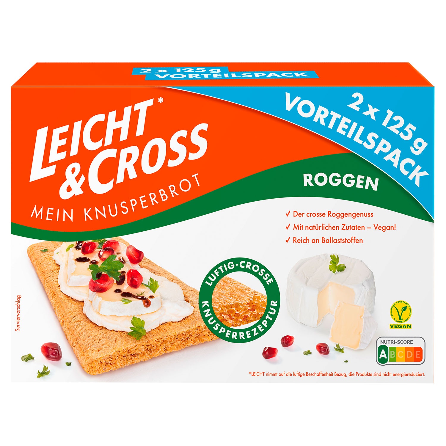 LEICHT&CROSS Knusperbrot 250 g