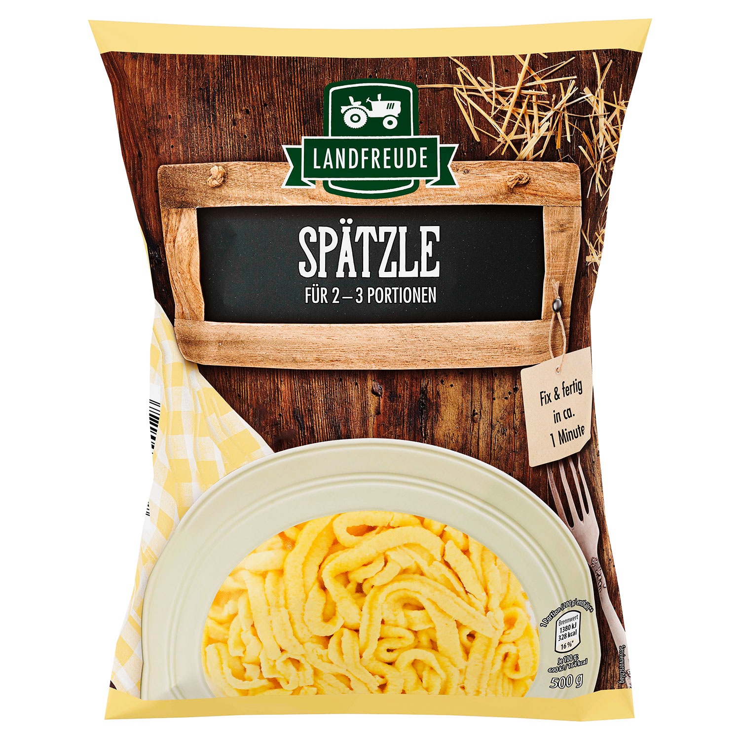 LANDFREUDE Eierspätzle, Schupfnudeln oder Knöpfle 500 g | ALDI SÜD