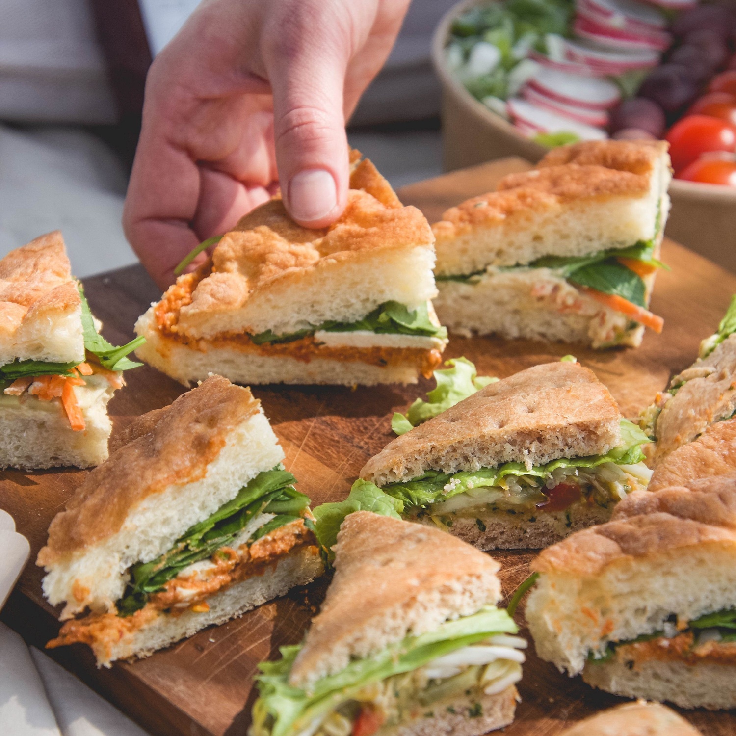 Veganski piknik sendvički po receptu Barbarella Green Chef