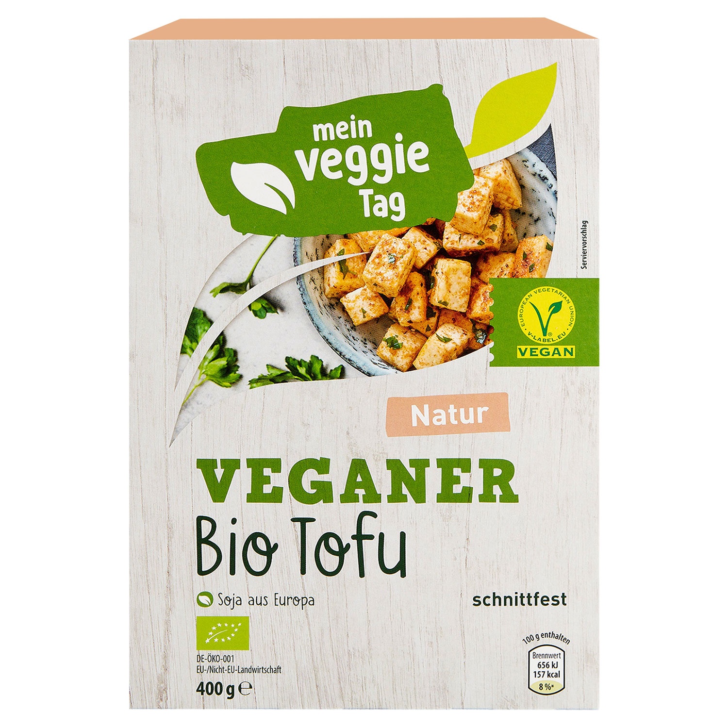 MEIN VEGGIE TAG Bio-Tofu 400 g