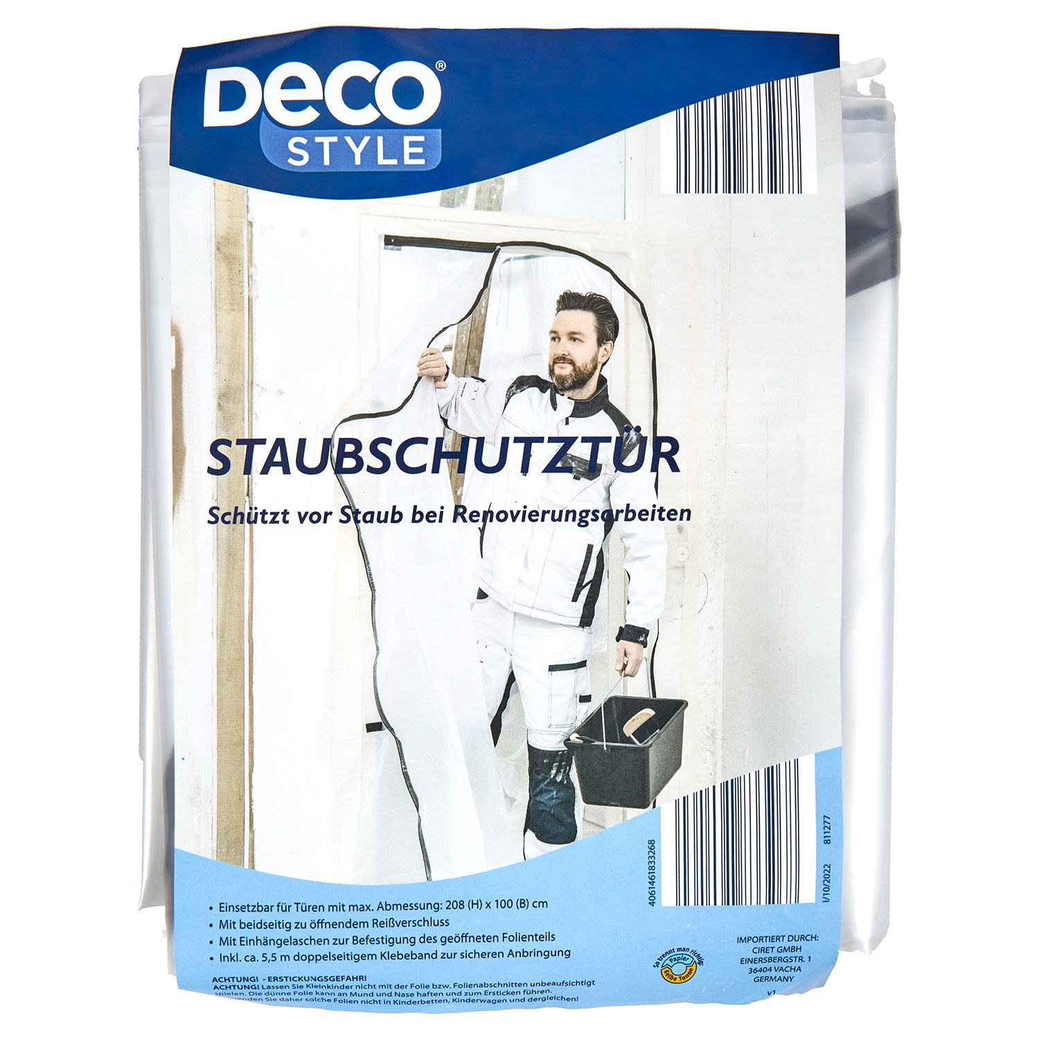 DECO STYLE® Staubschutztür