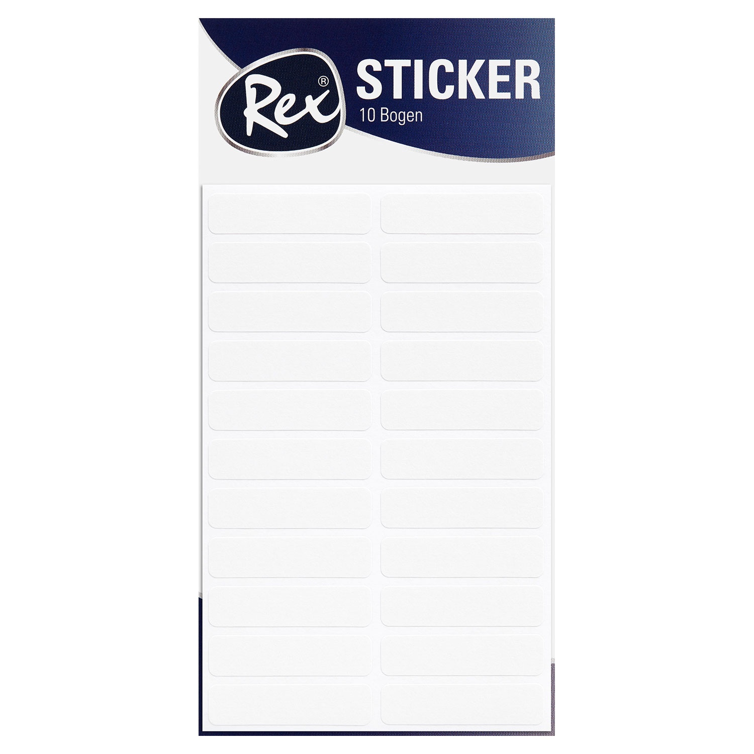 REX® Sticker, 10 Bögen